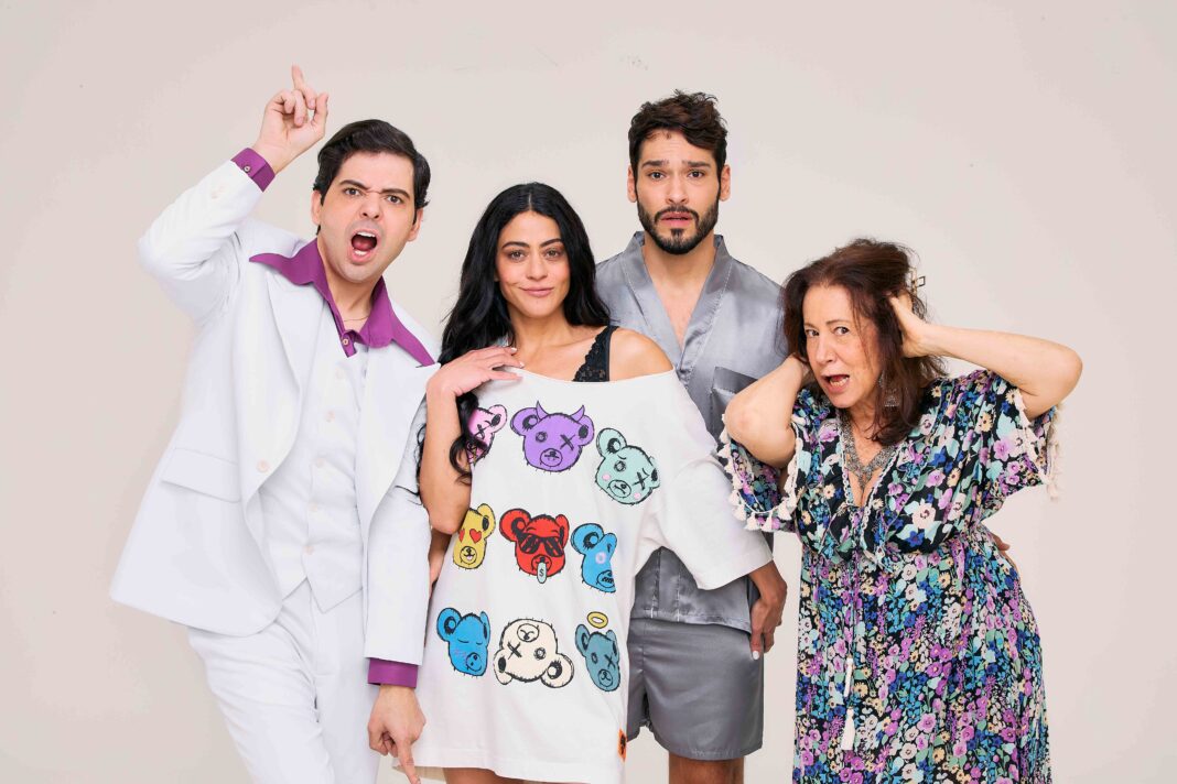 1 - Gustavo Mendes, Carol Castro, Bruno Fagundes e Angela Rebello em A Manhã Seguinte - Foto João Pedro Hachiya