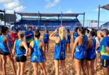 Paraíba World Beach Games: Brasil inicia treinos para o Mundial de Handebol de Praia