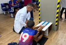 Fundação Campeões do Amanhã faz avaliação física de atletas de futebol sub-10 e sub-14