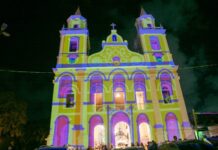 Projeções mapeadas na Catedral atraem moradores e turistas para o Centro Histórico