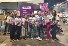 Secretaria das Mulheres leva campanha contra a importunação sexual para o público do Festival Forró Verão