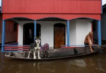 Cheia de rios amazônicos deixa 35 cidades em alerta e emergência