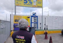 Procon-JP registra que menor preço da gasolina se mantém em R$ 5,75 desde 17 dezembro de 2025