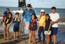 Lenda da vela e medalhista olímpico, Lars Grael ministra clínica no Paraíba World Beach Games