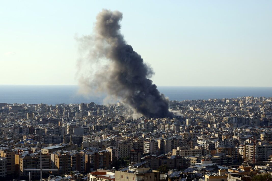 Israeli airstrikes hit Beirut's southern suburbs