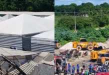 Desabamento de caixa d’água deixa operários feridos em obra em João Pessoa