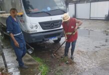 Seinfra intensifica serviços na rede de drenagem para evitar alagamentos durante chuvas intensas