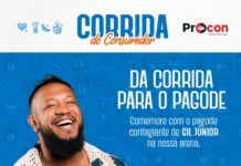 Show de pagode encerra Corrida do Consumidor em Tambaú; inscrição para o evento termina nesta terça-feira
